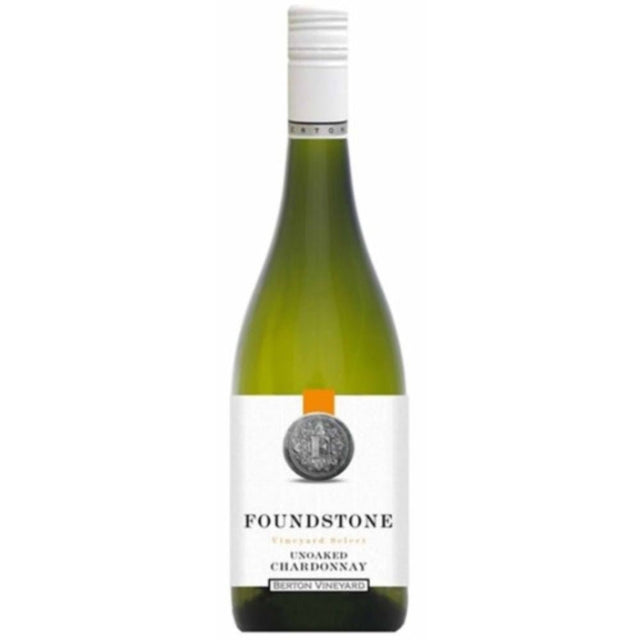Breton Vineyard 75cl Foundstone Unoaked Chardonnay - Old Railway Line Garden Centre