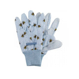 Briers Bees Cotton Grips Triple Pack Gloves - Medium - Old Railway Line Garden Centre