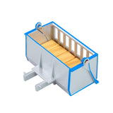Britains Link Box with Bales