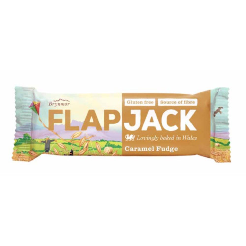 Brynmor 80g Caramel Fudge Flapjack Bar