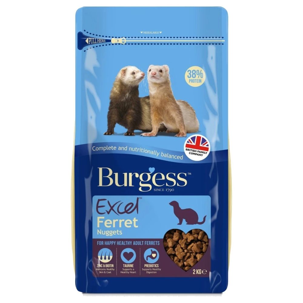 Burgess Excel 2kg Ferret Nuggets