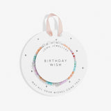 Joma Jewellery Silver Plated Happy Little Moments 'Birthday Wish' Children's Bracelet