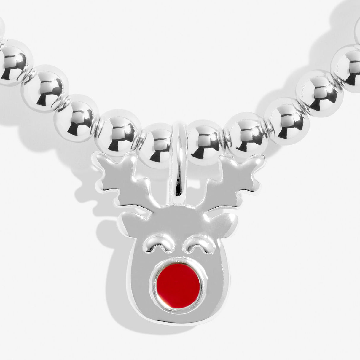 Joma Jewellery Silver Plated 'Christmas Cracker 'Rudolph The Reindeer' Children's Bracelet