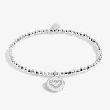 Joma Jewellery Silver Plated A Little 'Happy Christmas Wonderful Daughter' Children's Bracelet