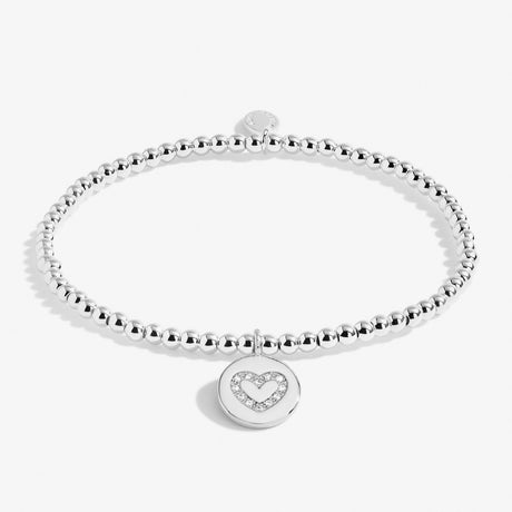 Joma Jewellery Silver Plated A Little 'Happy Christmas Wonderful Daughter' Children's Bracelet