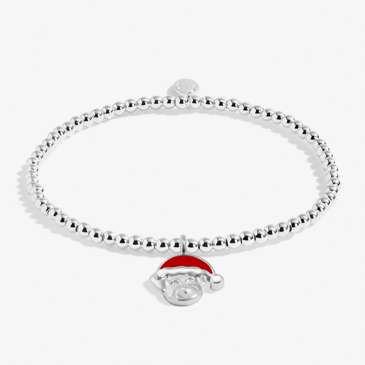 Joma Jewellery Silver Plated A Little 'Santa Paws' Children's Bracelet
