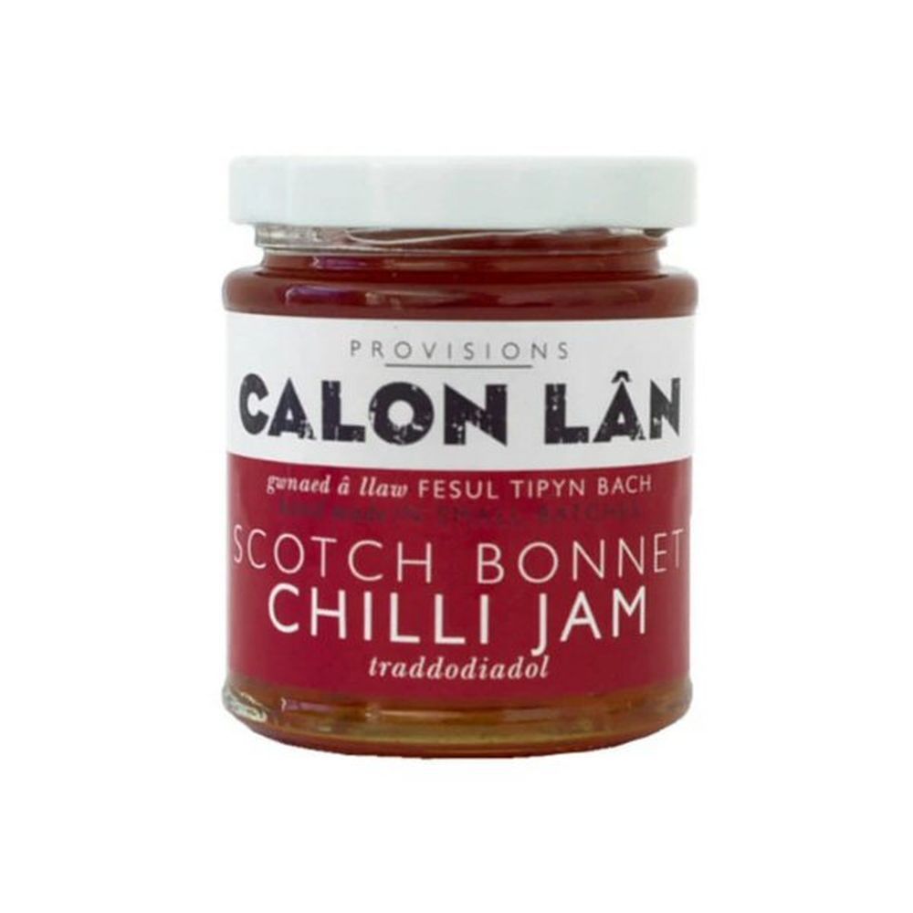 Calon Lân Scotch Bonnet Chilli Jam 227g - Old Railway Line Garden Centre