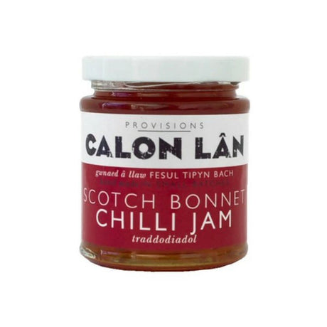Calon Lân Scotch Bonnet Chilli Jam 227g - Old Railway Line Garden Centre