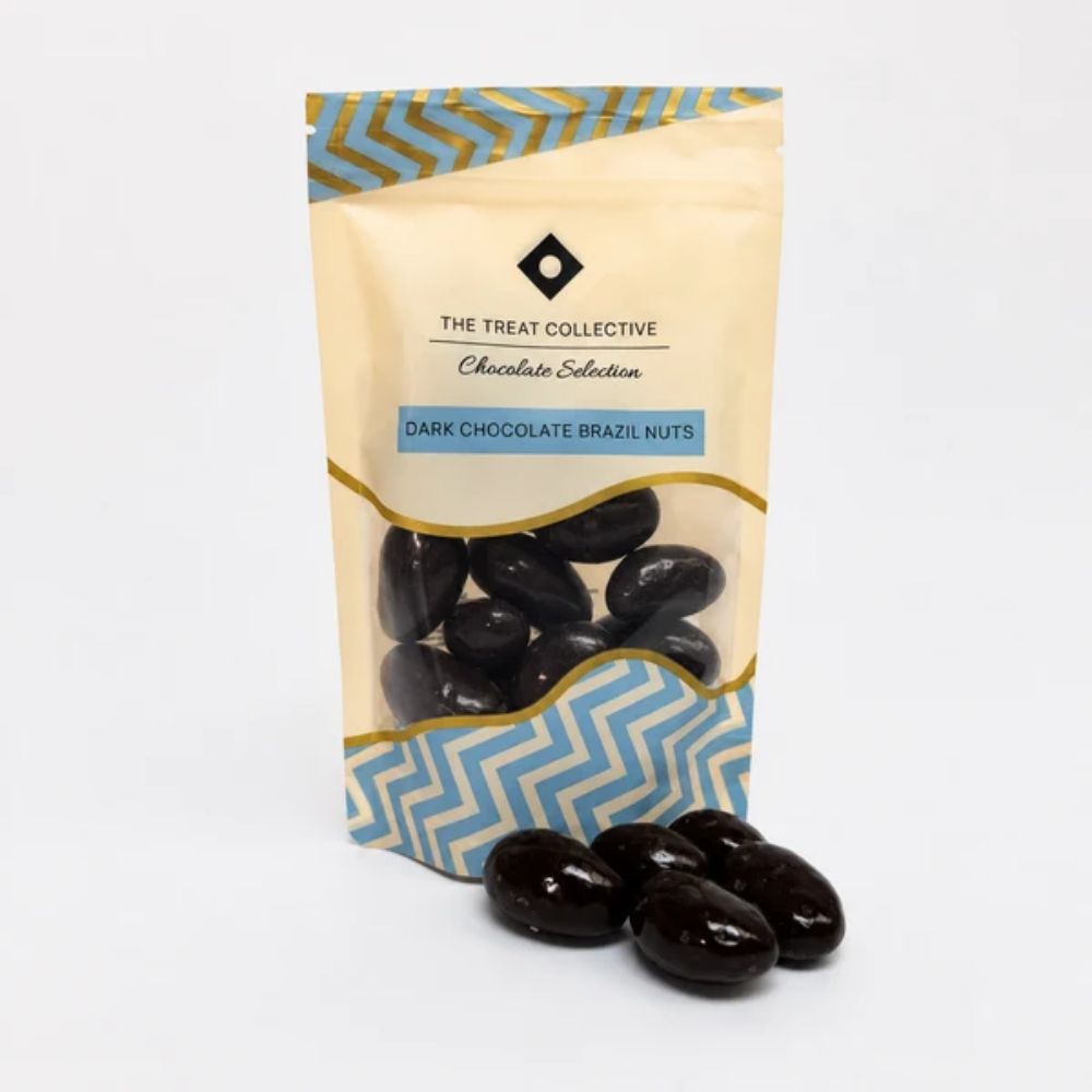 Cambridge Confectionary Company 160g Dark Chocolate Brazil Nuts Pouch