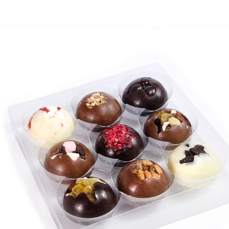 Cambridge Confectionery Company 9 Chocolate Domes (Red Box)