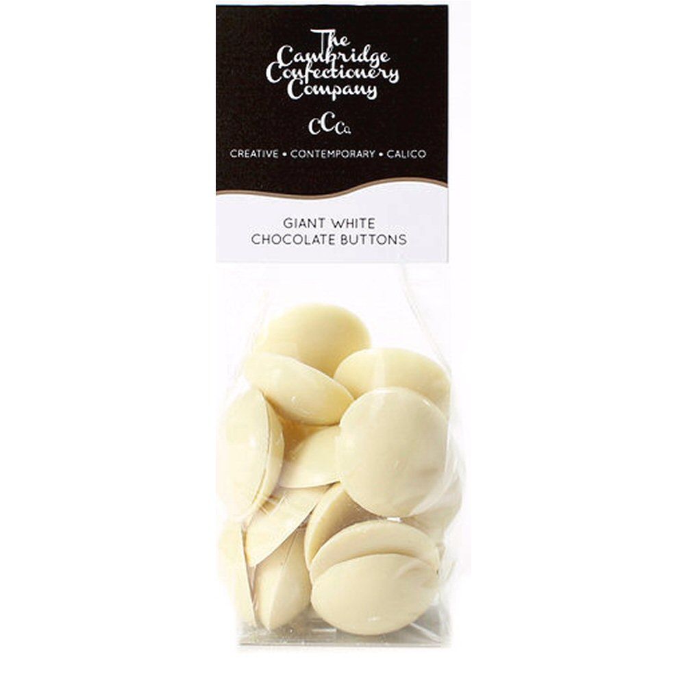 The Cambridge Confectionery Company Giant White Chocolate Buttons