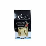 Cambridge Confectionery Company Solid White Chocolate Reindeers