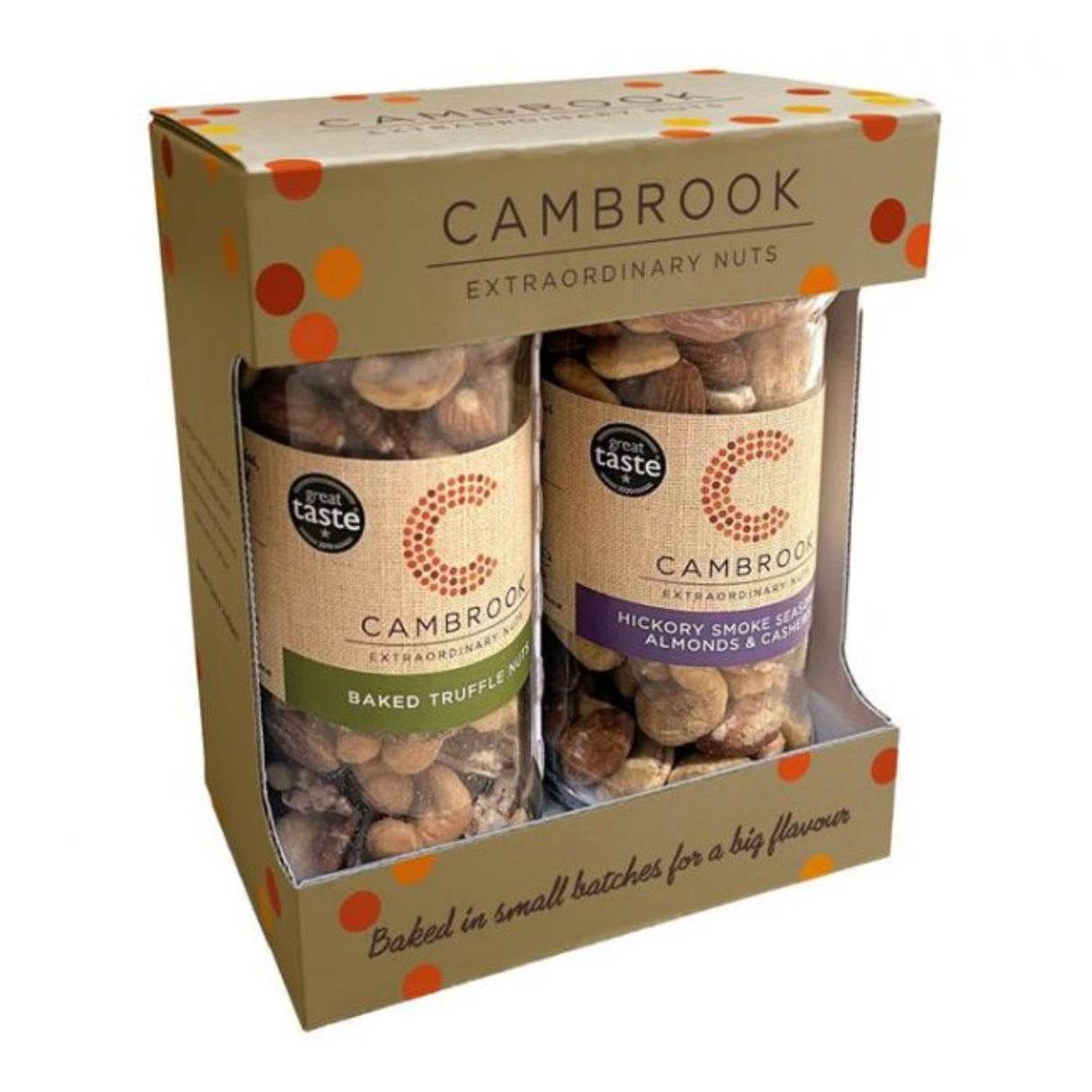 Cambrook Baked Truffle & Hickory Smoke Nuts Gift Box - Pack of 2