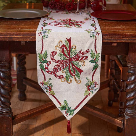 Candy Canes Table Runner - 240cm