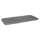 Kettler Caredo Bench with Bench Pad - Slate