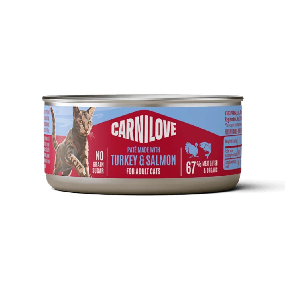 Carnilove 100g Turkey & Salmon Canned Cat Food