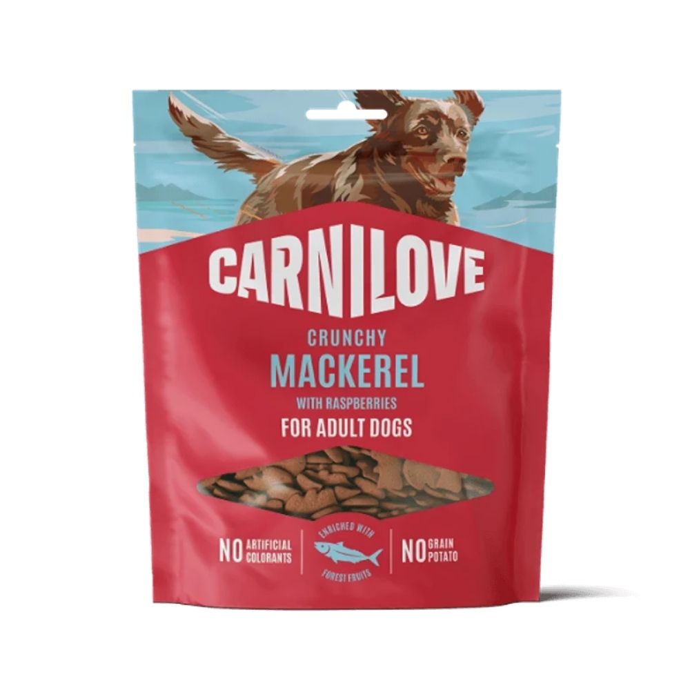 Carnilove 200g Mackerel & Raspberry Dog Treats