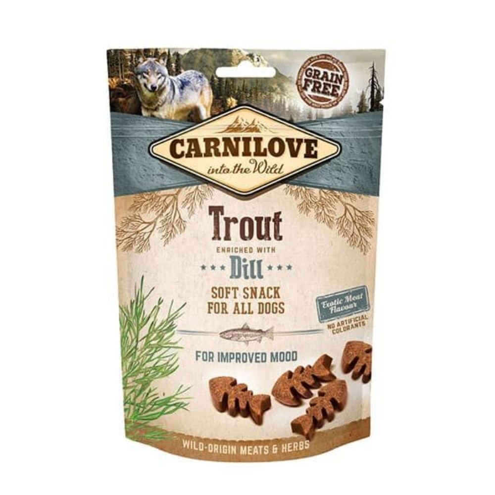 Carnilove 200g Trout with Dill Dog Treats - Old Railway Line Garden Centre