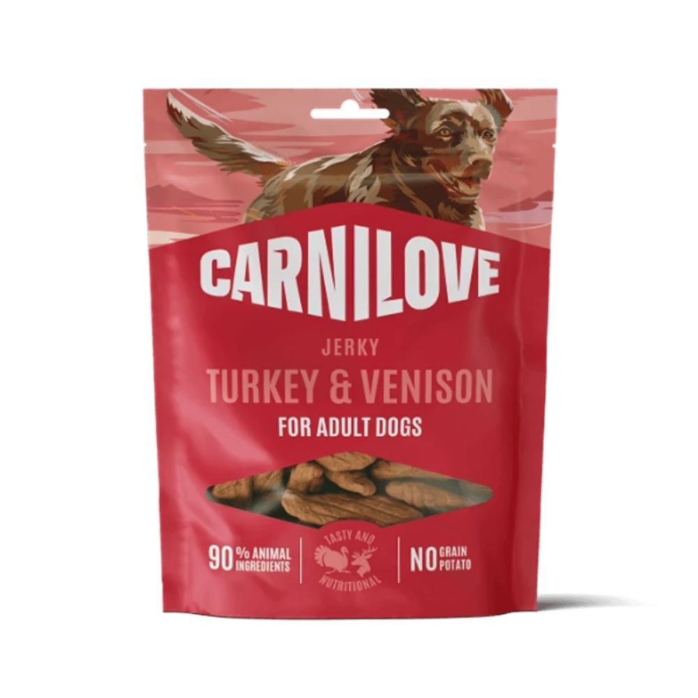 Carnilove 200g Turkey & Venison Jerky Dog Treats