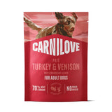 Carnilove 300g Turkey, Venison & Strawberry Dog Food Pouch