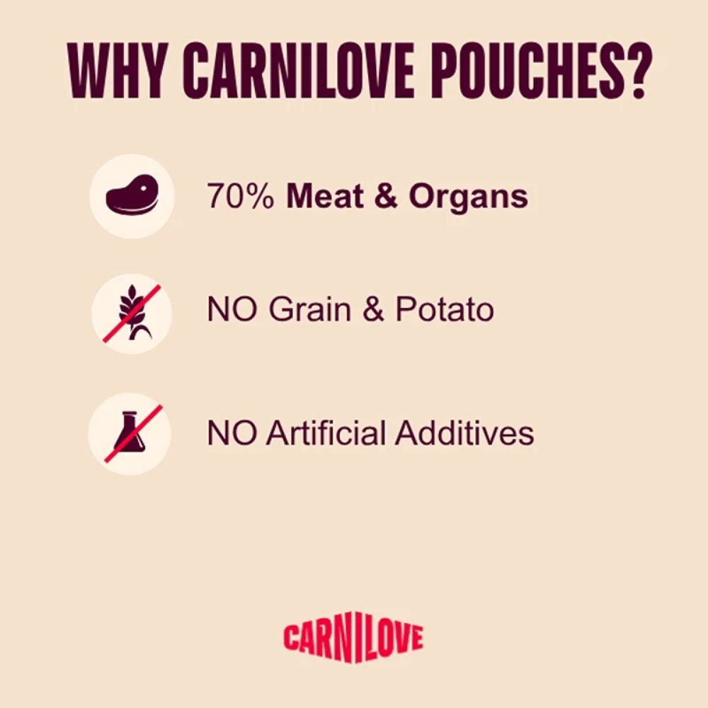 Carnilove 300g Turkey, Wild Boar & Rosehips Dog Food Pouch