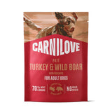 Carnilove 300g Turkey, Wild Boar & Rosehips Dog Food Pouch