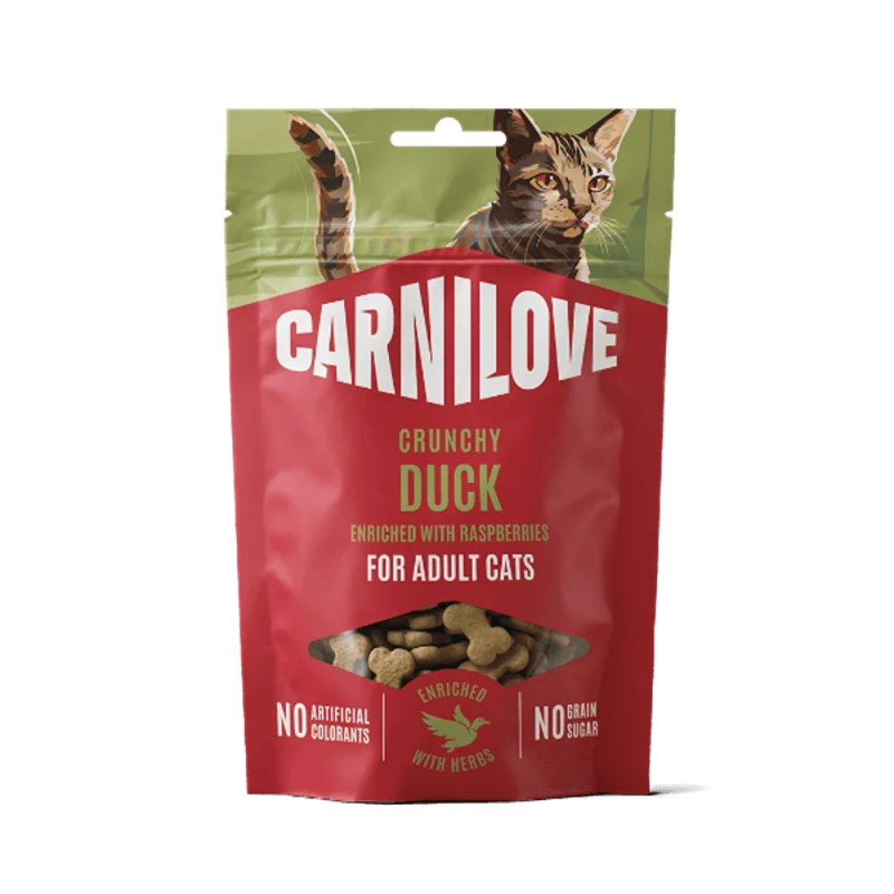 Carnilove 50g Duck & Raspberry Cat Treats