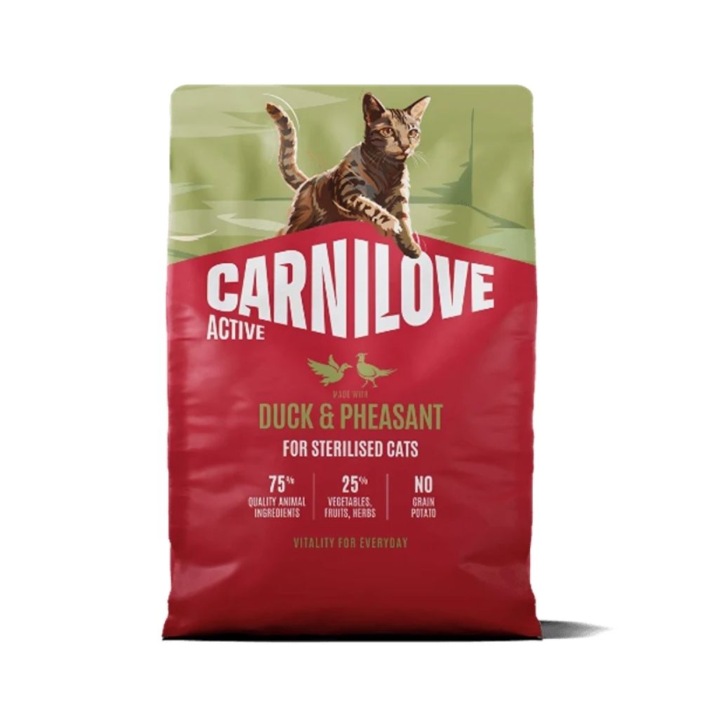 Carnilove Active Cat 400g Duck & Pheasant Adult Cat Food