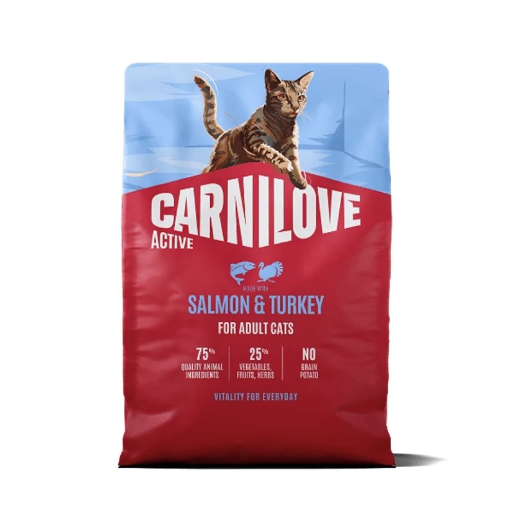 Carnilove Active Cat 400g Salmon & Turkey Adult Cat Food