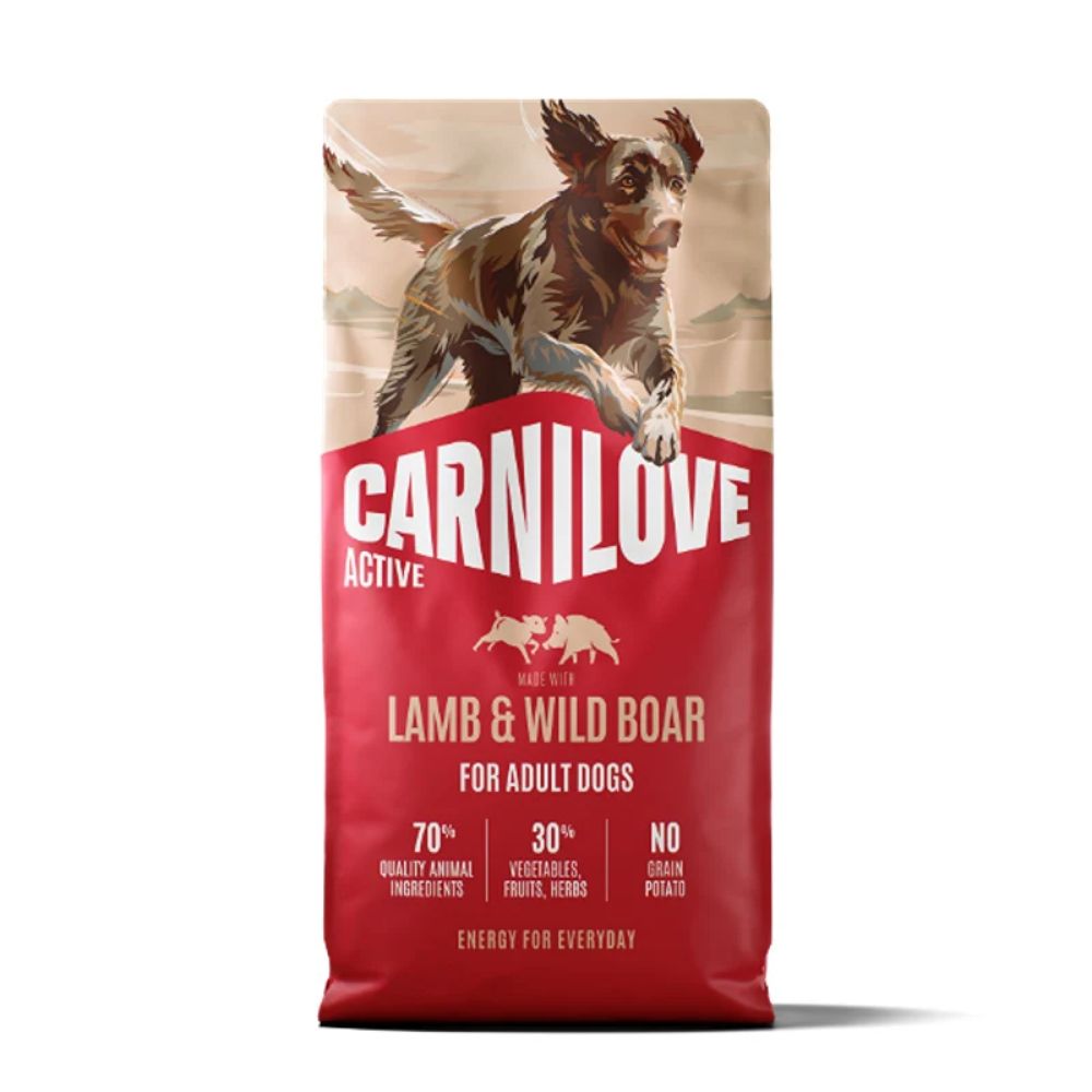 Carnilove Active Dog 1.5kg Lamb & Wild Boar Dog Food
