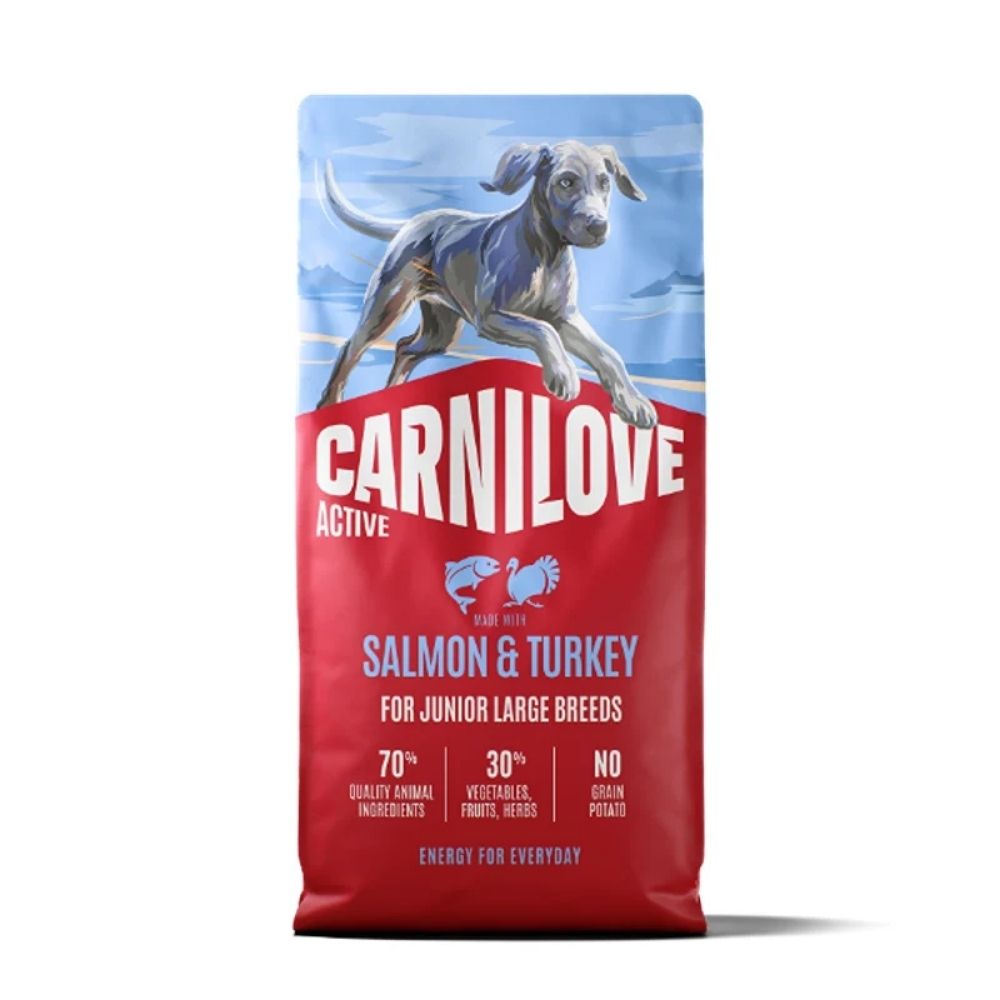 Carnilove Active Dog 1.5kg Salmon & Turkey Junior Large Breed Dog Food