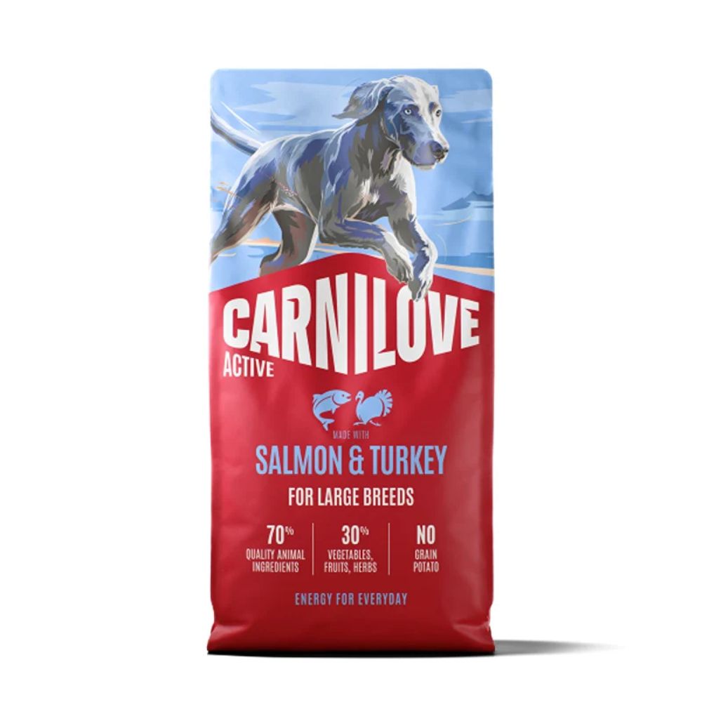 Carnilove Active Dog 1.5kg Salmon & Turkey Large Breed Dog Food