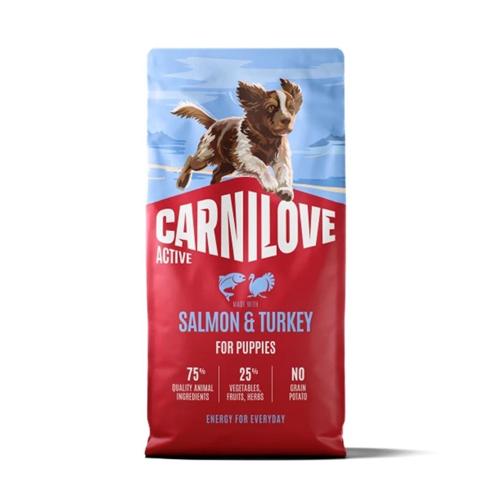 Carnilove Active Dog 1.5kg Salmon & Turkey Puppy Food