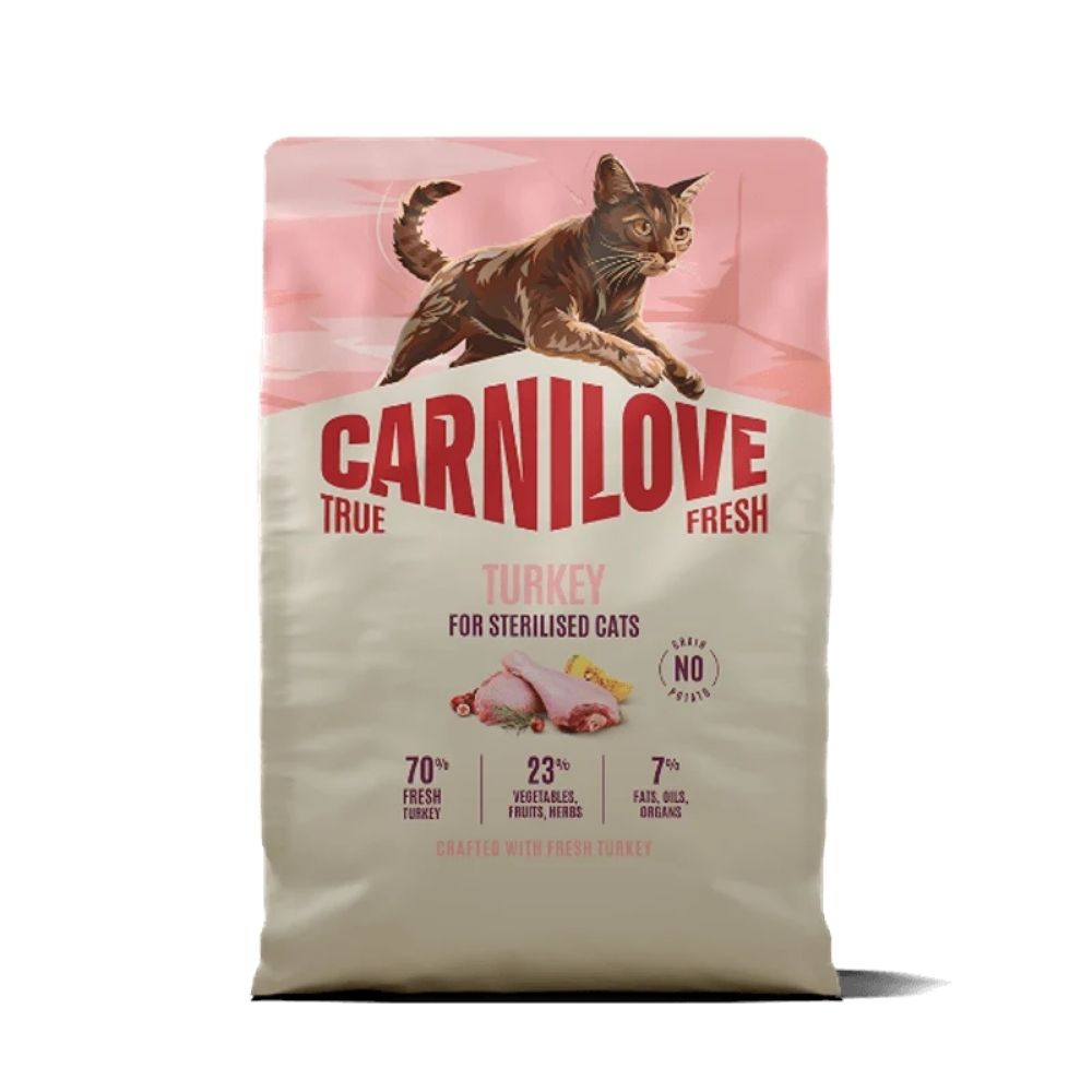 Carnilove True Fresh 400g Turkey Adult Cat Food
