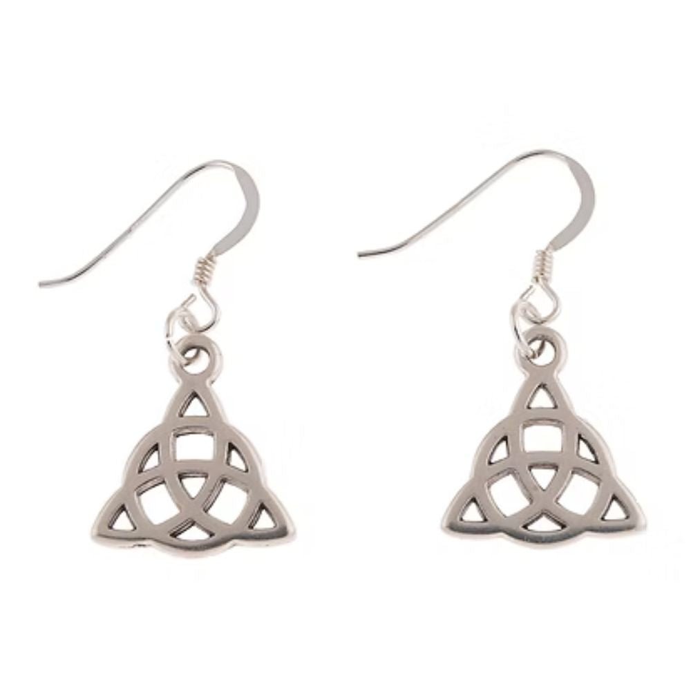 Carrie Elspeth Celtic Triangle Earrings - Old Railway Line Garden Centre