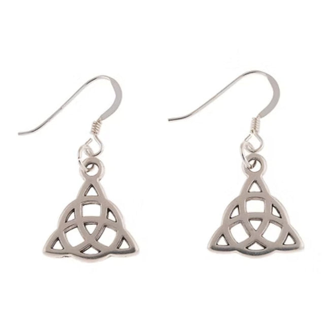 Carrie Elspeth Celtic Triangle Earrings - Old Railway Line Garden Centre