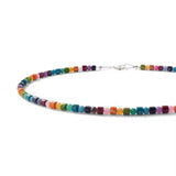 Carrie Elspeth Kaleidoscope Full Jasper & Agate Necklace - Old Railway Line Garden Centre