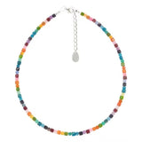 Carrie Elspeth Kaleidoscope Full Jasper & Agate Necklace - Old Railway Line Garden Centre