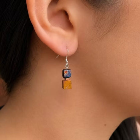 Carrie Elspeth Luxe Jasper Earrings