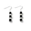 Carrie Elspeth Monochrome Geo Earrings - Old Railway Line Garden Centre
