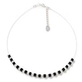 Carrie Elspeth Monochrome Geo Links Necklace - Old Railway Line Garden Centre