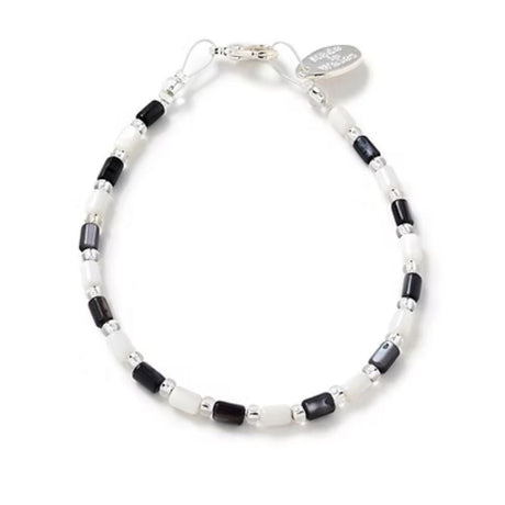 Carrie Elspeth Monochrome Seashell Bracelet - Old Railway Line Garden Centre