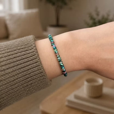 Carrie Elspeth Moss Agate Bracelet