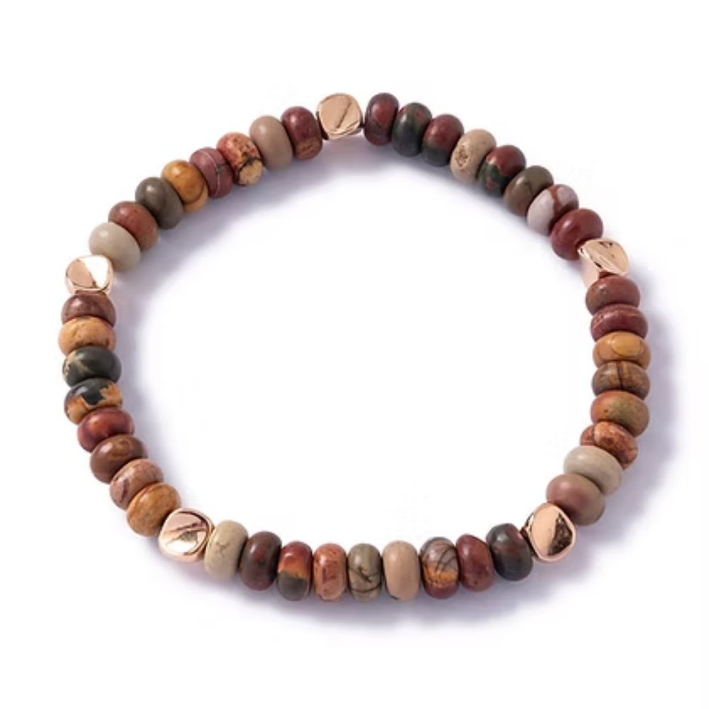 Carrie Elspeth Natural Jasper Bracelet