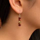 Carrie Elspeth Natural Jasper Earrings