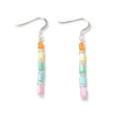 Carrie Elspeth Pastel Rainbow Seashell Earrings - Old Railway Line Garden Centre