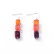 Carrie Elspeth Rainbow Agate Cubes Earrings - Old Railway Line Garden Centre