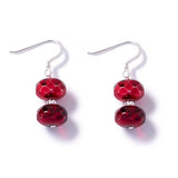 Carrie Elspeth Ruby Shimmer Earrings