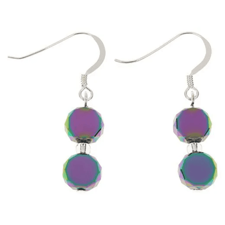 Carrie Elspeth Spectrum Mirror Shine Earrings EH1769 - 70 - Old Railway Line Garden Centre