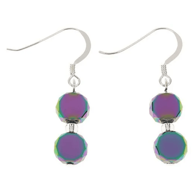Carrie Elspeth Spectrum Mirror Shine Earrings EH1769 - 70 - Old Railway Line Garden Centre